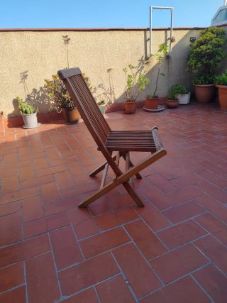 Sillas de madera plegables (3 unidades)