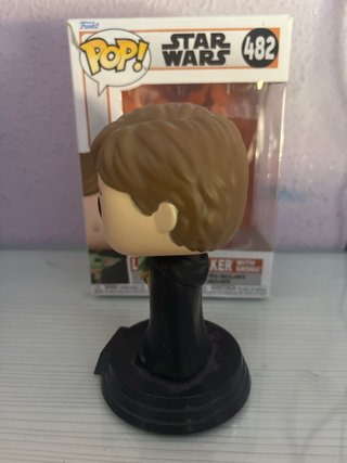 Funko Pop! Star Wars Luke Skywalker con Grogu 482