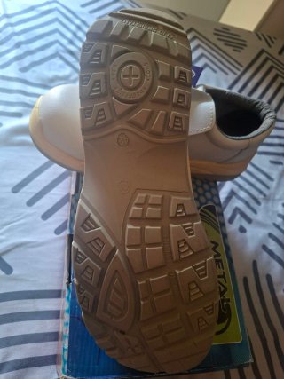 Zapatos de seguridad Blancos Mocasin unisex