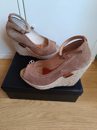 Cuñas Pepe Jeans Beige/Marrón