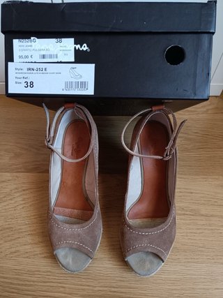 Cuñas Pepe Jeans Beige/Marrón