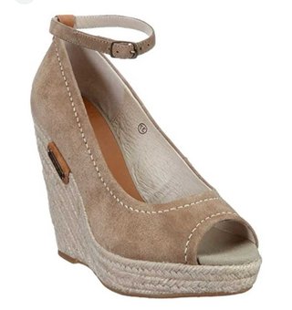 Cuñas Pepe Jeans Beige/Marrón