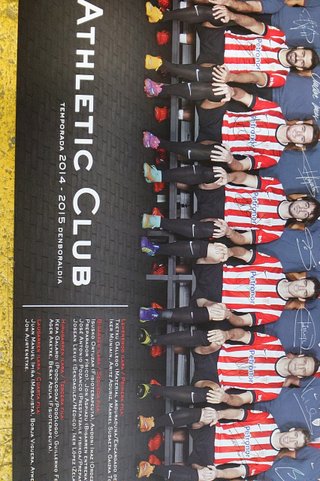 2 Posters Athletic Club Bilbao Fútbol 2013-2015