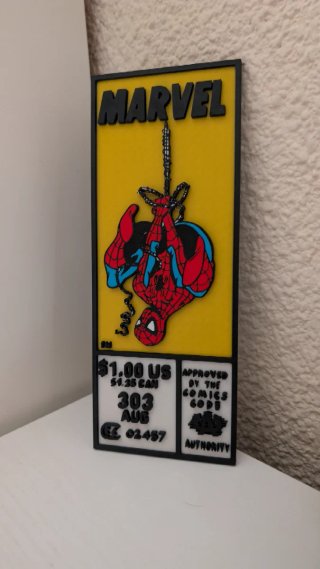 Decoración Vintage Spiderman Marvel