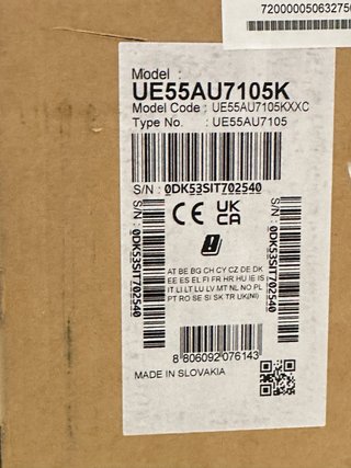 Smart TV Samsung UHD AU7100 55 nuevo entrega grati