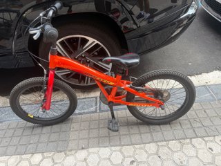 Bicicleta infantil naranja 104