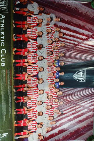 2 pósters Athletic Club 2017-2019 , Bilbao,  Fútbol