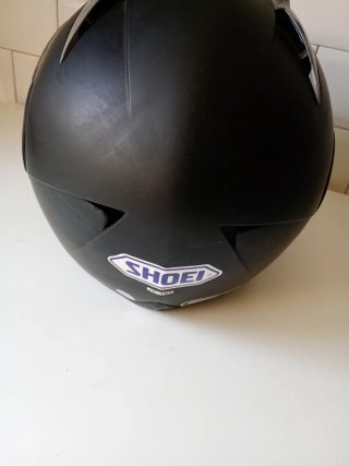Casco de moto negro Twin Air