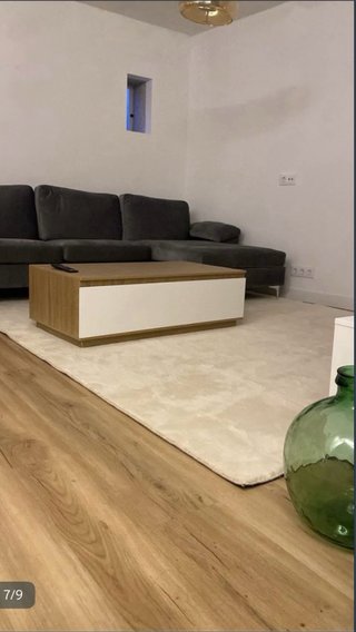 Sofá Terciopelo Gris Sin Uso Chaiselonge Revers