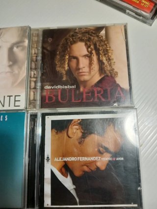 Lote 7 CDs Música Pop Español