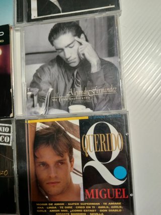 Lote 7 CDs Música Pop Español
