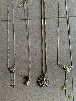 8 pieces Set collane vintage retrò