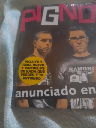 CD Pignoise - Anunciado en Televisión. Precintado.