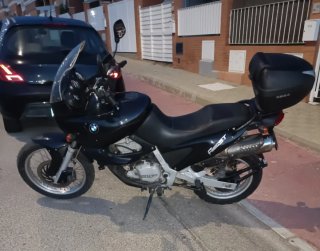 BMW F650ST Negra