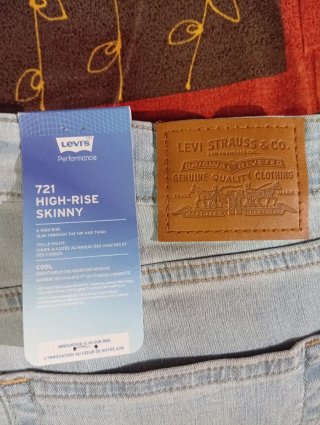 Levi's 721 High Rise Skinny Mujer T 32x32