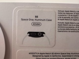 Apple Watch SE Rosa/Plata