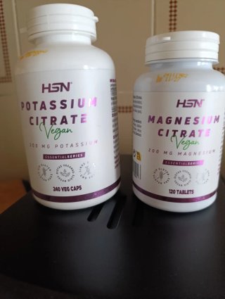 Lote 3 botes HSN Potasio y Magnesio Citrate