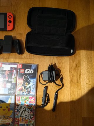 Nintendo Switch + 7 Juegos + Accesorios