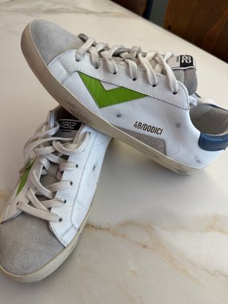 4B12 Sneakers Piel Talla 39