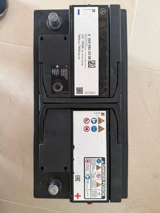 Batería Mercedes 100Ah 760A Original