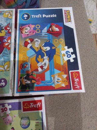 Lote 6 Puzzles de  3 y 4 años