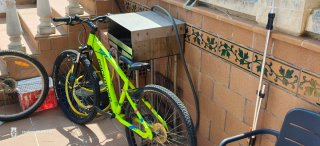 Bicicleta Rockrider Gris  Bicicleta Rockr fosforit