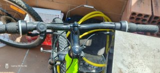Bicicleta Rockrider Gris  Bicicleta Rockr fosforit