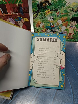 4 cómics, tebeos Disney, montera, toray
