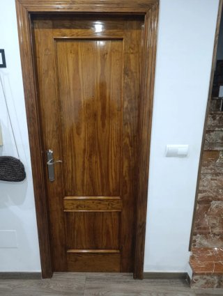 9 Puertas de Madera (7 de 72.5, 2 de 62.5)