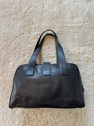 Borsa Furla Bauletto pelle marrone scuro