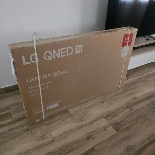 LG QNED 65 4K AI TV con su GARANTIA
