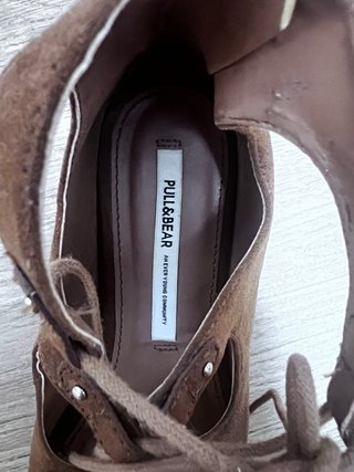 Sandalias plataforma con cordones