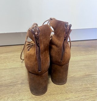 Sandalias plataforma con cordones