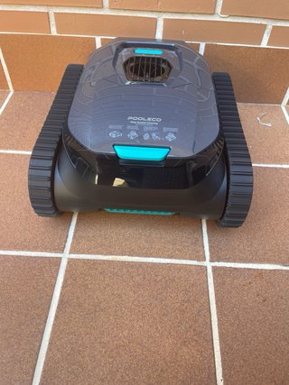 Robot Limpiafondos Poolco 3D Negro/Azul