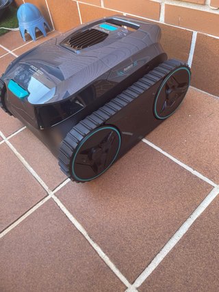 Robot Limpiafondos Poolco 3D Negro/Azul