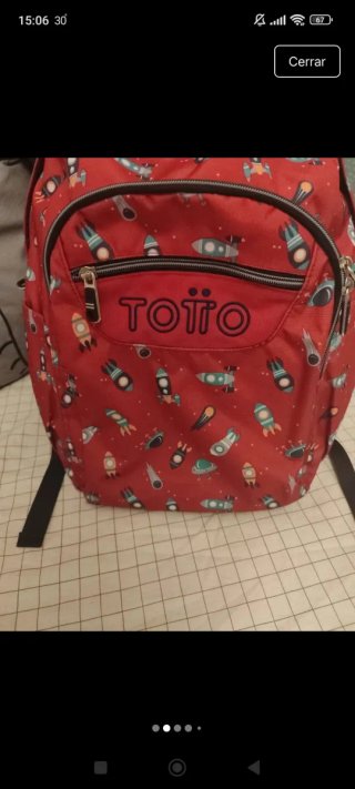 Mochila Totto Colegio Espacio