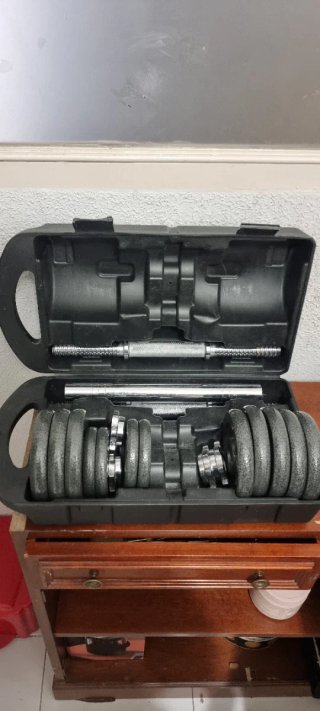 Maleta Mancuernas 15 kg