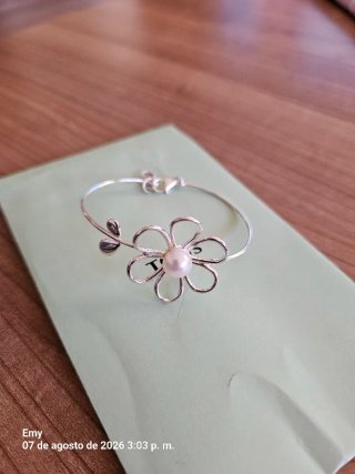 Pulsera Tous Flor Perla Descatalogada