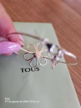 Pulsera Tous Flor Perla Descatalogada
