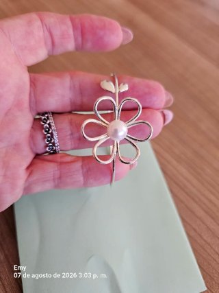 Pulsera Tous Flor Perla Descatalogada