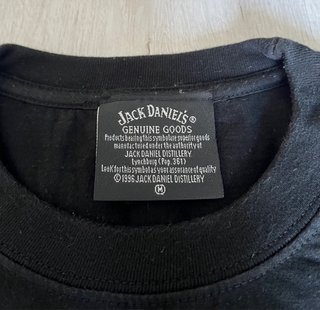 Camiseta Original Jack Daniel's Negra Talla M