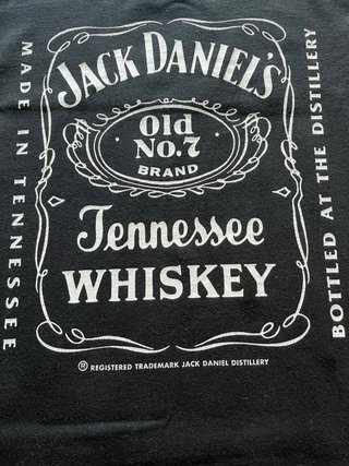 Camiseta Original Jack Daniel's Negra Talla M