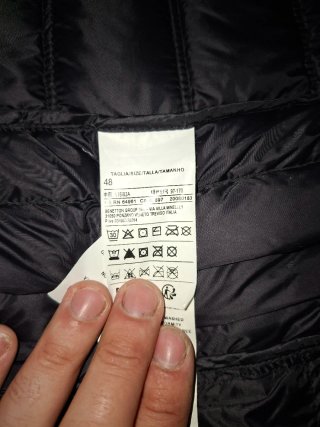 Chaleco acolchado Benetton negro T.48