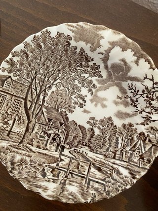 Lote 3 Platos Porcelana Inglesa