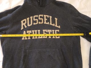 Sudadera Russell Athletic Gris Talla M