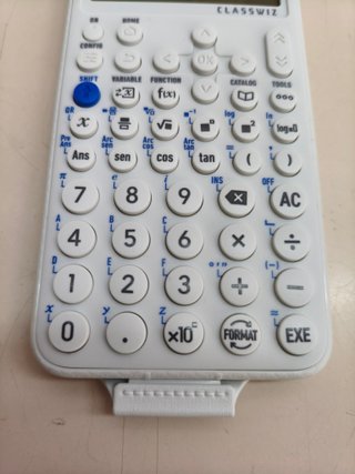 Calculadora científica Casio FX-991SP CW solar (blanca)