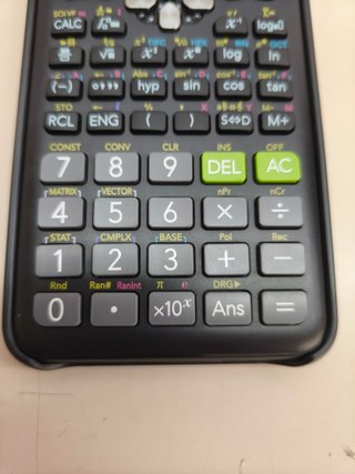 Calculadora científica Casio FX-991ES Plus-2 (negra)