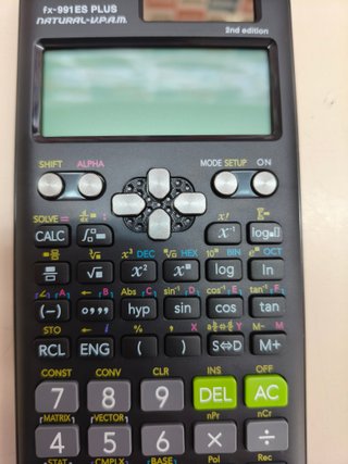 Calculadora científica Casio FX-991ES Plus-2 (negra)