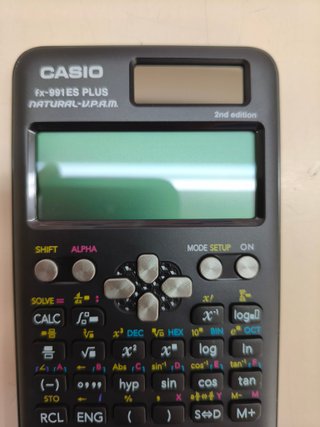 Calculadora científica Casio FX-991ES Plus-2 (negra)