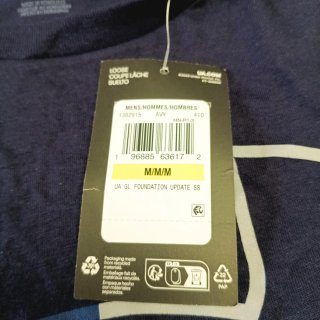 Camiseta Under Armour Global Foundation Manga Cort
